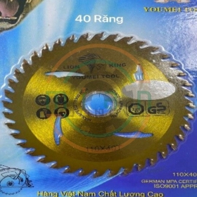 Lưỡi Cắt Gỗ 1 Chiều 110x40mm Răng Mạ Gold