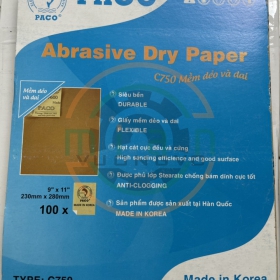 Giấy Nhám Tờ Hiệu PACO C750