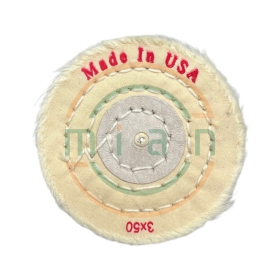Bánh Vải Cotton Trắng 3” 50 lớp Vải