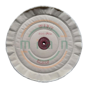 Bánh Vải Cotton Trắng Thái Lan 12” (300mm) 50 Lớp Vải 