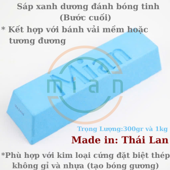Sáp Đánh Bóng Tinh (Bước Cuối) Xanh Dương Mian 1Kg
